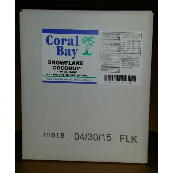 (Price/CASE)Coral Bay CB003 Coral Bay Snowflake Coconut