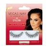 Eylure Vegas Nay Easy Elegance Fake Eyelashes, Reusable, Adhesive Included, 1 Pair