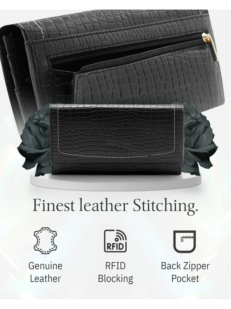 黒 Rotor 本レザー【Wallet+Coin case】 Amazon.com: Aiyo Fashion Genuine Leather Credit Card Holder