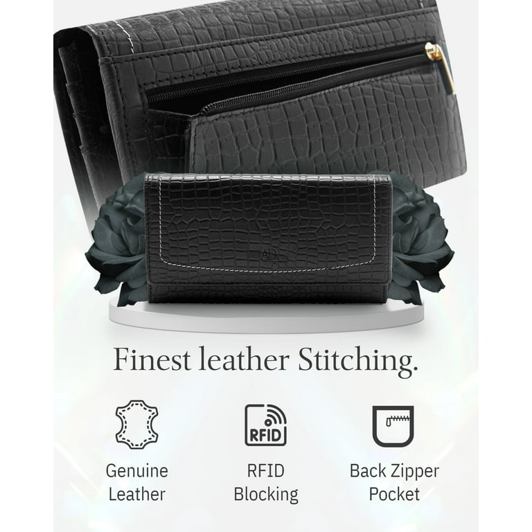 Hidesign 288 2020 Black RFID Leather Wallet