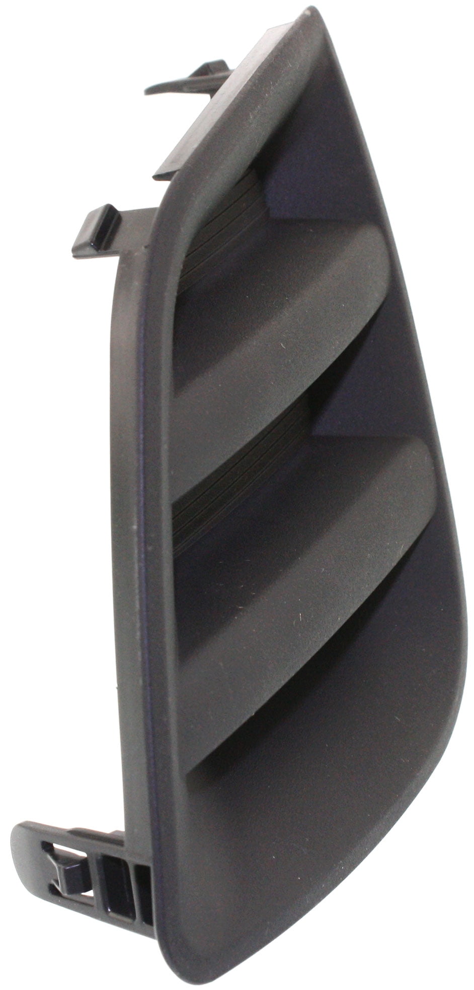 Fog Light Cover Compatible with 2009-2012 Toyota RAV4 Left Driver Black
