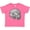 Hot Pink, variant on Cute Manatee Family Boys or Girls Baby T-Shirt