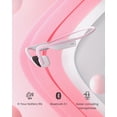 thumbnail image 2 of SHOKZ OpenMove - Open-Ear Bluetooth Sport Headphones, Bone Conduction Wireless Earphones, Sweatproof for Running and Workouts, with Sticker Pack (Pink), 2 of 5