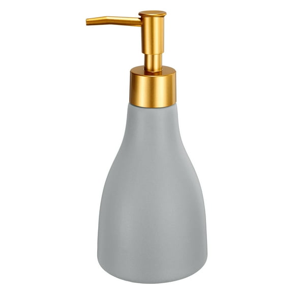 1Pcs 9.5 Oz Dispensador de Jabón de Manos y Platos para Cocina Gris Mate