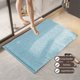 thumbnail image 5 of Alfombras para Dormitorio - Alfombra de Chenilla de Pila Corta Densa de Toda la Temporada Uso Doméstico Alfombra Absorbente Suave Antideslizante Del Dormitorio para Alfombras de Piso para Estética Del, 5 of 7