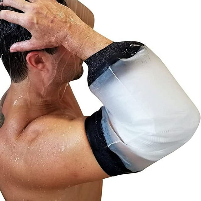 Jinsinto Line Shower Cover |Reusable IV & PICC Line Sleeve | Waterproof Cast Cover for Elbow