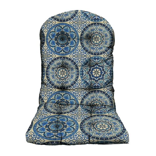 RSH Décor Outdoor Patio Single Tufted Adirondack Chair Seat Cushion