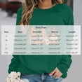 thumbnail image 3 of Fall Winter Women Long Sleeve Crewneck Sweatshirt Spooky Halloween Gnome Print Casual Daily Top, 3 of 5