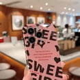 thumbnail image 5 of Phone Case Creative English Word Design All-inclusive Film Phone Case Full Camera Protect Case Cover for iPhone 13 Mini, 5 of 9