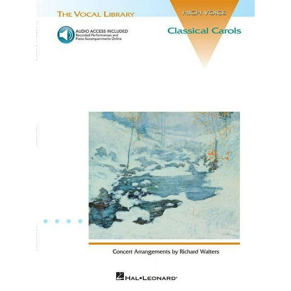 Guitar Recorded Versions Classical Carols - The Vocal Library High Voice - Book/Online Audio, (Paperback)