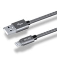 thumbnail image 1 of Cable Lightning a USB-A Sync & Charge de 3m Plata - iSound, 1 of 3