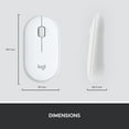 thumbnail image 5 of Logitech MK470 Slim Wireless Keyboard and Mouse Combo - Modern Compact Layout, Ultra Quiet, 2.4 GHz USB Receiver, Off White, 5 of 15