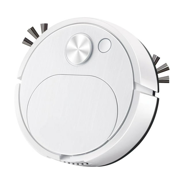Smart Sweeping Robot, 3 in 1 Sweeping Mopping, Rechargeable Vacuum Cleaner, USB Charging, Low Noise, Multi Filtration, Random Navigation, Home Cleaning, Small Appliance