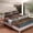 Blue Brown, variant on Erosebridal Vintage Camper Sheet Set Twin,Lodge Cabin Bedding Sets Twin Size,Happy Camping Twin Sheet Sets,Ultra Soft Rustic Bedroom Decorative,3pcs