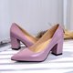 thumbnail image 5 of Amzcrzy Zapatos de mujer,Zapatos de mujer,Zapatillas de mujer, Zapatos de tacón alto con punta puntiaguda y tacón grueso para mujer, zapatos casuales de tacón alto de color liso. Sandalias Mujer Zapa, 5 of 6