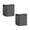 thumbnail image 2 of Fmbmuo Comforter Storage Bag , Foldable Storage Bag With Reinforced Handles Cube Storage Organizer For Bedding Comforters Clothes Quilts, 2 of 8