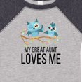 thumbnail image 4 of Inktastic Owls My Great Aunt Loves Me Boys or Girls Baby Bodysuit, 4 of 5