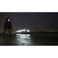 thumbnail image 2 of Light streaming from a lighthouse on the coast as an illuminated cruise ship passes by; South Shields Tyne and Wear En 1, 2 of 2