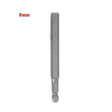 

Hexagon Screwdriver Bit Quick Change Driver Power Drill 100Mm Length 8Mm