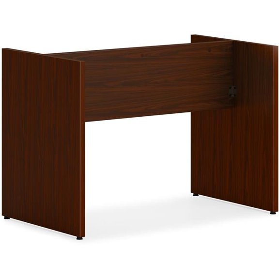 72 in. Mod Conference Table Base, Traditional Mahogany