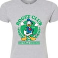 thumbnail image 3 of Disney - Donald Duck Bogey Club - Juniors Fitted Graphic T-Shirt, 3 of 5
