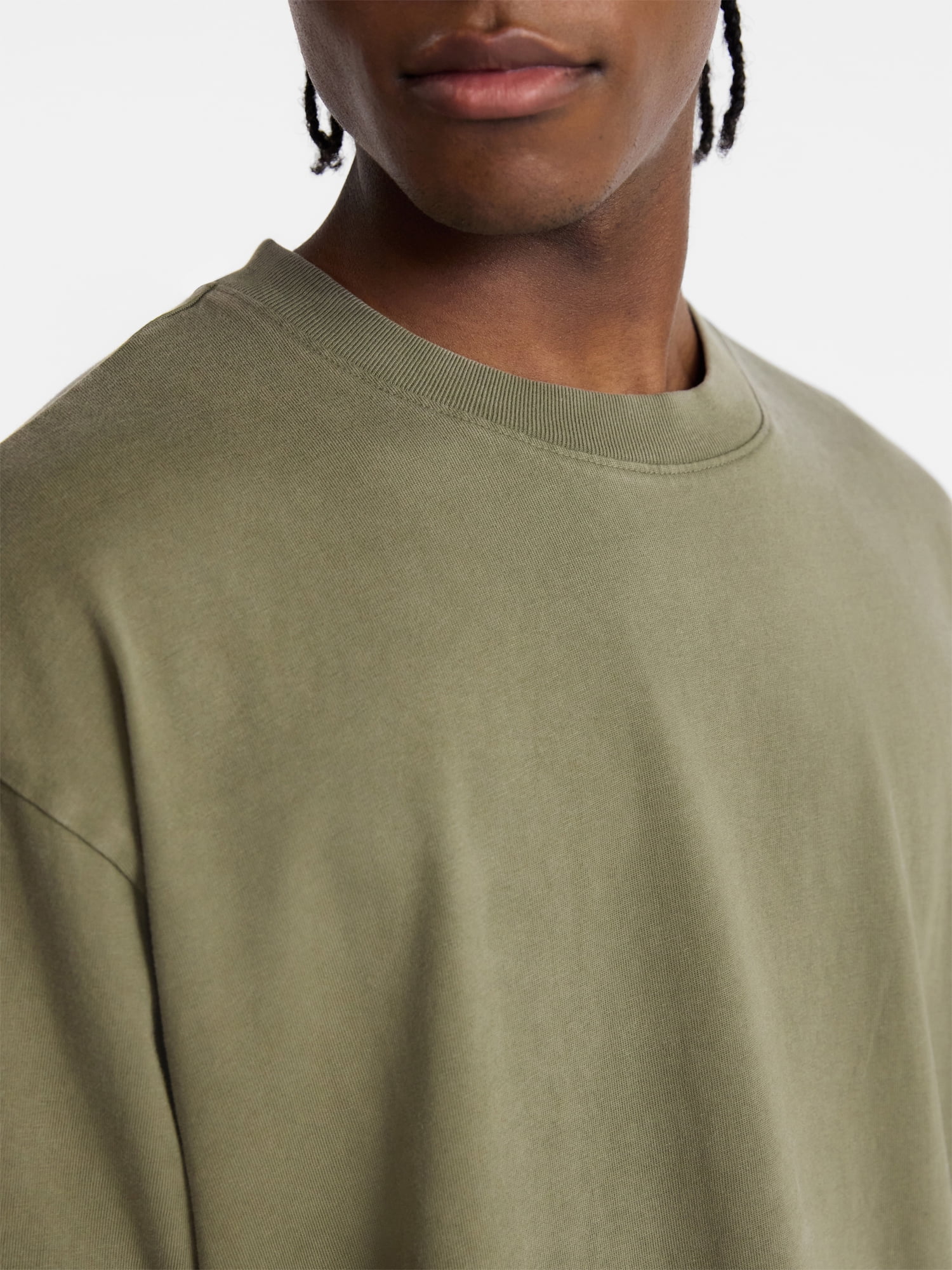 No Boundaries Heavyweight Tee with Short Sleeves, Men's XS-4XLT