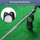 thumbnail image 4 of Herramienta de reparación de cuña de golf plegable con marcador de bola magnético y botón emergente con accesorio de herramienta de abolladuras bifurcada de metal para golfistas, negro JAMW Sencillez, 4 of 4