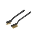 thumbnail image 4 of Black Plastic Handle Brass Wire Cleaning Tooth Brush 5Pcs, 4 of 4
