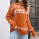 thumbnail image 4 of Suéteres de Navidad para mujer Gibobby Anaranjado M, 4 of 5