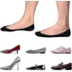 thumbnail image 5 of No Show Socks Women For Flats 4 Pack Non Slip Invisible Ultra Low Cut Socks, 5 of 5