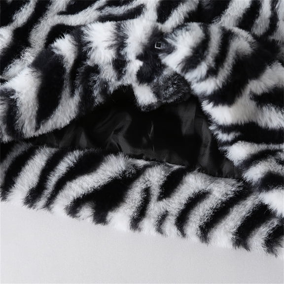 Vedolay Girl's Coat Toddler Girl's Winter Jacket Lapel Button Down Sherpa Warm Outerwear,White 4-5 Years