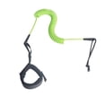 thumbnail image 2 of Coiled Surfboard Leash with Adjustable Length 90-300cm, Ankle Strap, Elastic Rope, Safety and Durability for Paddleboarding and Surfing Accessories, 2 of 6