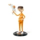 thumbnail image 3 of Figura de colección BendyFigs Minions Victor Vector Perkins, 3 of 7