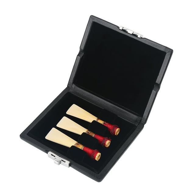 Easy To Clean Bassoon Accessory, Wooden Black Bassoon Reed Container Bassoon Reeds Case, Bassoon Reeds Box, For Bassoon Lovers School