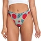 thumbnail image 1 of Fotbe Tomato Tanga Sin Costuras para Mujer con Estampado – Panties Invisibles, Transpirables y Cómodos para Uso Diario-3X-Large, 1 of 6