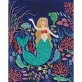 thumbnail image 2 of Moore, Regina 15x18 White Modern Wood Framed Museum Art Print Titled - Water Queen I, 2 of 4