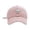 A-Pink169, variant on Yuanlong Unisex Baseball Cap Heart Embroidered Cap Soft Top Adjustable Sizes Stylish Minimalist Hiking Headwear