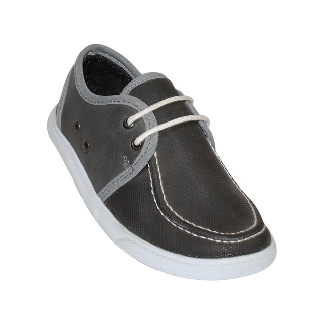 MOCASIN CASUAL GARFI NIÑO NEGRO SINTETICO 145 LEON 145p