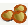 thumbnail image 3 of Inkdotpot Pack Of 50 Made With Love Wedding Favor Paper Tags Craft Real Gold Foil Hang Tags, 3 of 6