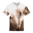 thumbnail image 5 of Summer Men's Popular T-shirt Printed Round Neck Short Sleeve T-shirt, 5 of 5