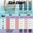 thumbnail image 3 of RFQWOVSR Women's Elastic Waistband Loose Fit Linen Pants with Pockets Casual Summer Beach Trousers M, 3 of 5