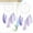 Purple, variant on Handmade Dream Pendant Wall Decor Crystal Stone Boho Bedroom Wedding Decoration Craft Gift With Moon Sun Star