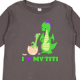 thumbnail image 4 of Inktastic I Love My Titi Boys or Girls Long Sleeve Toddler T-Shirt, 4 of 5