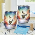 thumbnail image 4 of Hello 2025 Persian Celebrates Happy New Year Firework Balloon 12oz Stainless Steel Wine Tumbler Insulated Cup with Lid Cat Lover Kitten Owner Gifts - 02024, 4 of 5