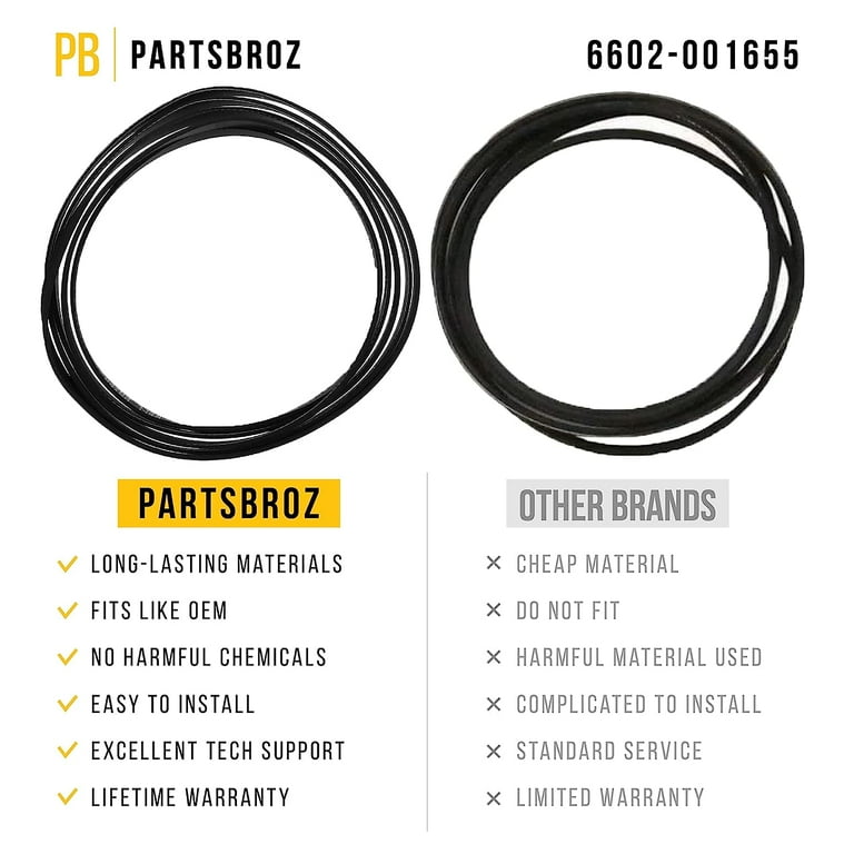 5ph2337 belt clearance