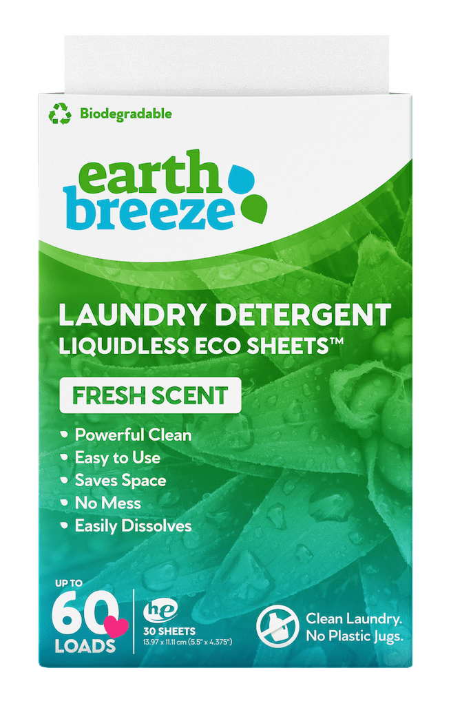Laundry Detergent Eco Sheets 60 Loads
