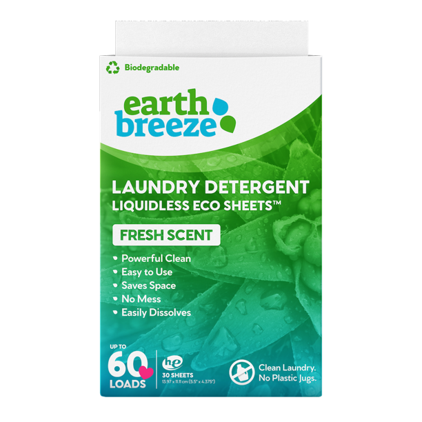 Laundry Detergent Eco Sheets 60 Loads