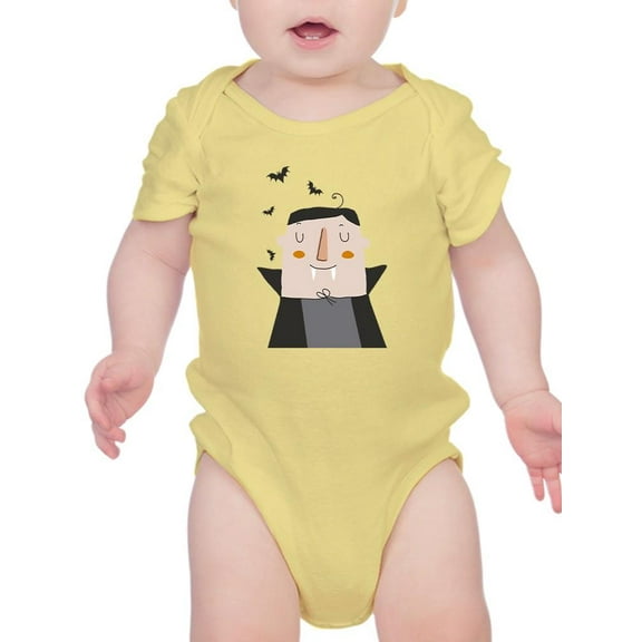 Cute Funny Vampire Relax Bodysuit Infant -Image by Shutterstock,  24 Months