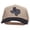 Black Khaki, variant on Grey Texas State Two Tone Cotton Twill 5 panel Mesh Back Cap - Navy Grey OSFM