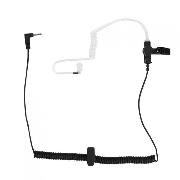 Ear Piece Covert Tube,3.5mm M Head Convert Acoustic Tube Earpiece PTTE Arhook Tube Class Leading